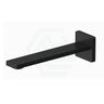 Ruki Solid Brass Matt Black Bathtub Spout Wall Water Spouts