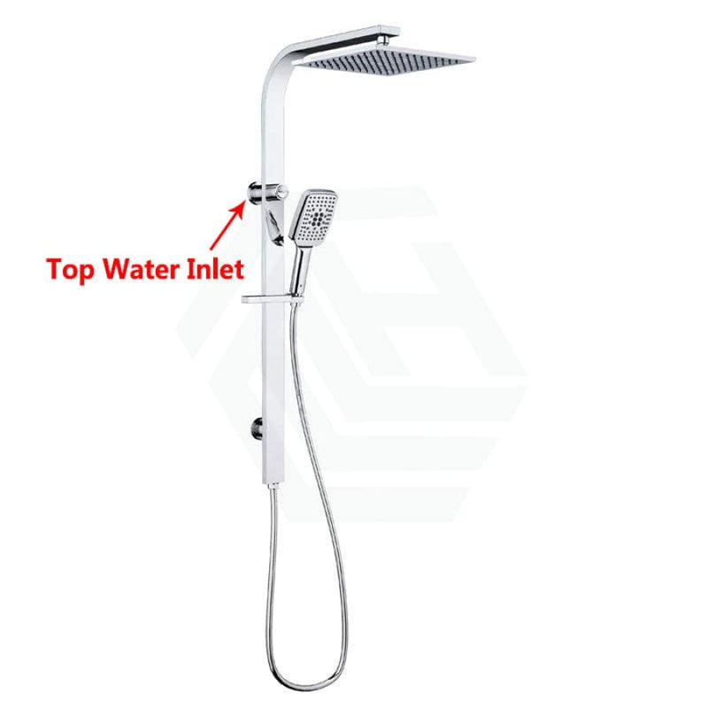 Combo Twin Shower Top Inlet Sando Chrome