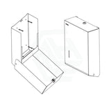 Satin Stainless Steel Tumbler Lock Hand Paper Towel Dispenser