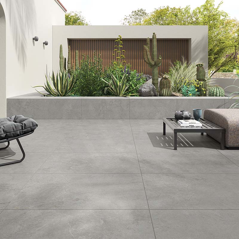 RAK Baltico Light Grey Matt In & Out Stone Look 300/600/1200mm Tile