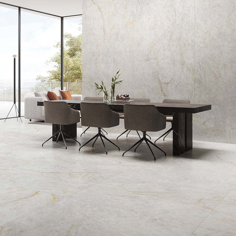 RAK Crystal White Matt Marble Look 300/600/1200mm Tile