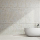 RAK Crystal White Matt Marble Look 300/600/1200mm Tile