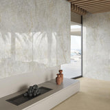 RAK Crystal White Polished Marble Look 300/600/1200mm Tile