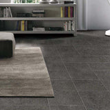 Galaxy Black Lappato Concrete Look 300/600mm Tile