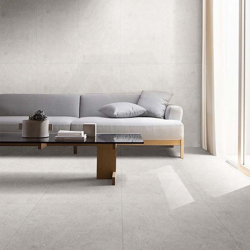Galaxy White Lappato Concrete Look 300/600mm Tile