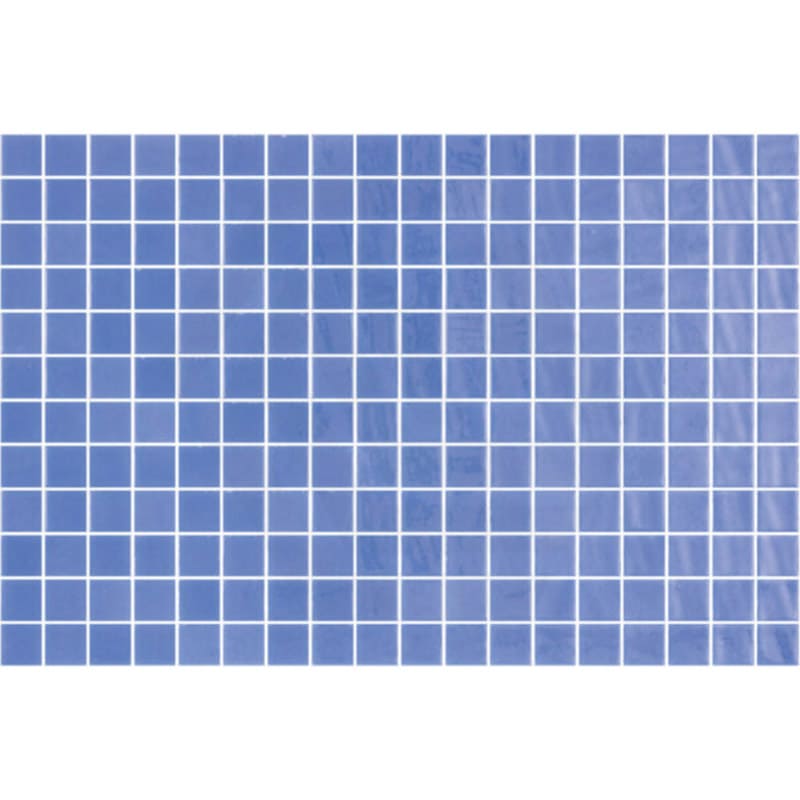 Onix Lisa Light Blue Gloss Glass Mosaic Tile 310x467mm Sheet (25x25mm Chip Piece)