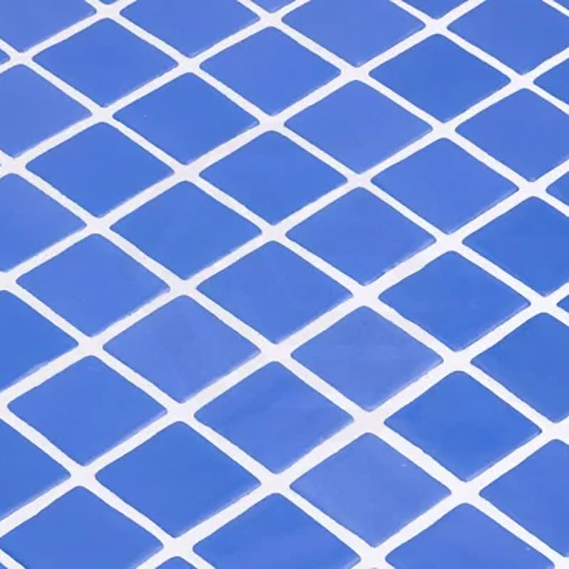 Onix Lisa Light Blue Gloss Glass Mosaic Tile 310x467mm Sheet (25x25mm Chip Piece)