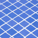 Onix Lisa Light Blue Gloss Glass Mosaic Tile 310x467mm Sheet (25x25mm Chip Piece)