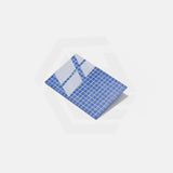 Onix Lisa Light Blue Gloss Glass Mosaic Tile 310x467mm Sheet (25x25mm Chip Piece)