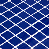 Onix Lisa Dark Blue Gloss Glass Mosaic Tile 310x467mm Sheet (25x25mm Chip Piece)