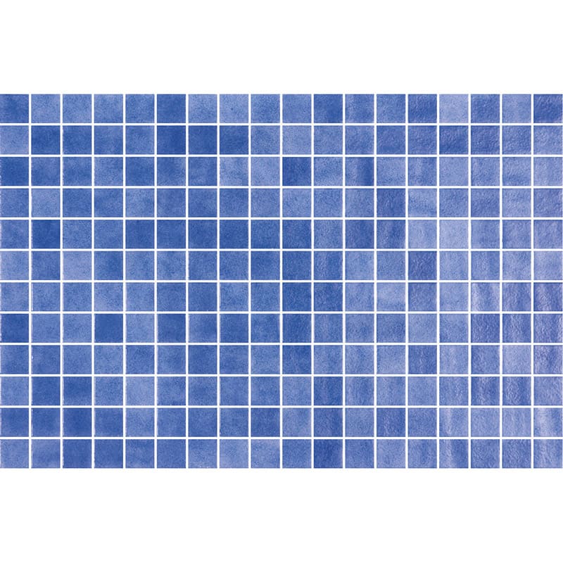 Onix Nieve Azul Cielo Gloss Glass Mosaic Tile 310x467mm Sheet (25x25mm Chip Piece)