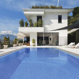 Onix Nieve Azul Cielo Gloss Glass Mosaic Tile 310x467mm Sheet (25x25mm Chip Piece)