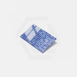 Onix Nieve Azul Cielo Gloss Glass Mosaic Tile 310x467mm Sheet (25x25mm Chip Piece)