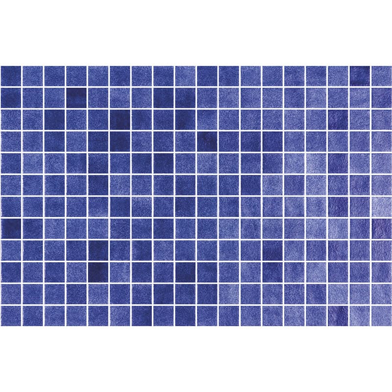 Onix Nieve Azul Marino Gloss Glass Mosaic Tile 310x467mm Sheet (25x25mm Chip Piece)