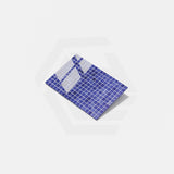 Onix Nieve Azul Marino Gloss Glass Mosaic Tile 310x467mm Sheet (25x25mm Chip Piece)