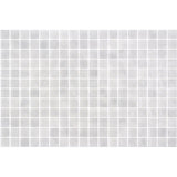 Onix Nieve Gris Gloss Glass Mosaic Tile 310x467mm Sheet (25x25mm Chip Piece)