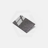 Onix Nieve Negro Gloss Glass Mosaic Tile 310x467mm Sheet (25x25mm Chip Piece)