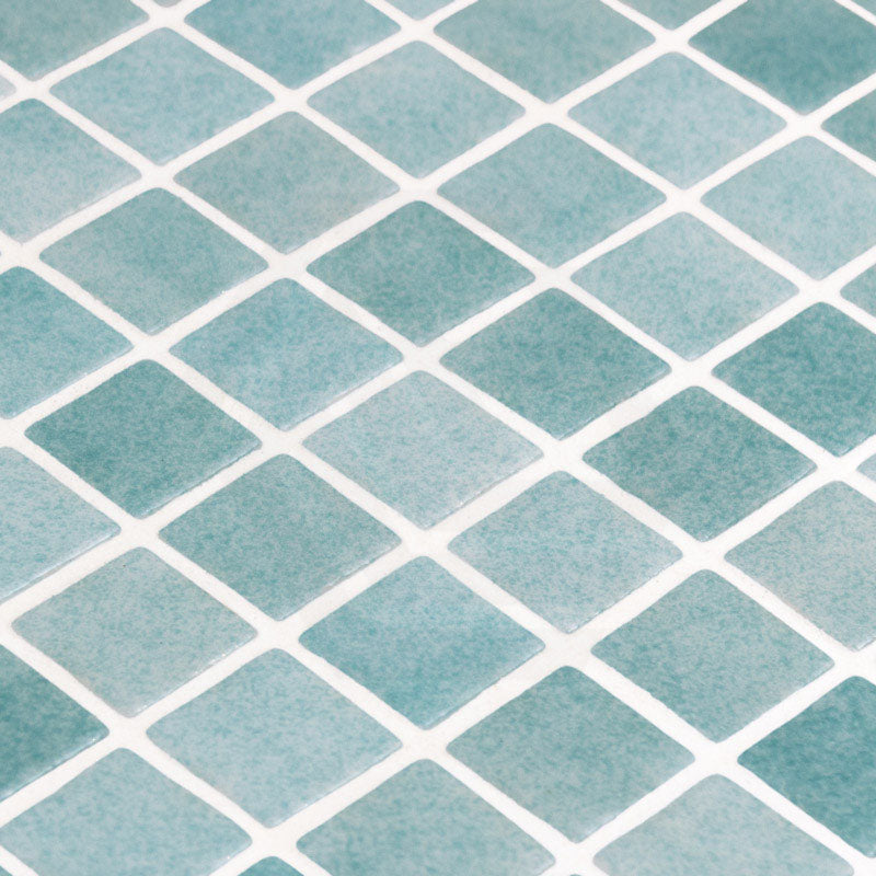 Onix Nieve Verde Gloss Glass Mosaic Tile 310x467mm Sheet (25x25mm Chip Piece)