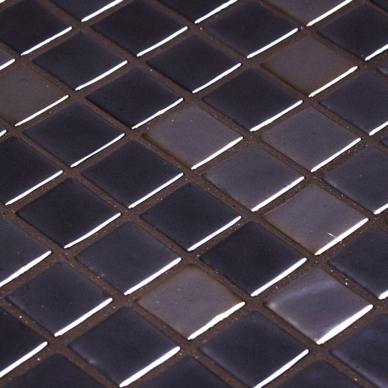 Onix Opalo Negro Gloss Glass Mosaic Tile 310x467mm Sheet (25x25mm Chip Piece)