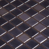 Onix Opalo Negro Gloss Glass Mosaic Tile 310x467mm Sheet (25x25mm Chip Piece)