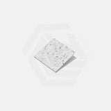 Onix Eco Stone Nero Statuario Matte Glass Mosaic Tile 310x310mm Sheet (25x25mm Chip Piece)