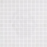 Onix Natureglass White Matte Glass Mosaic Tile 311x467mm Sheet (25x25mm Chip Piece)