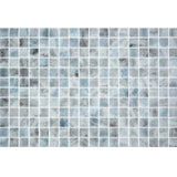 Onix Vanguard Kara Grey Gloss Glass Mosaic Tile 310x467mm Sheet (25x25mm Chip Size)
