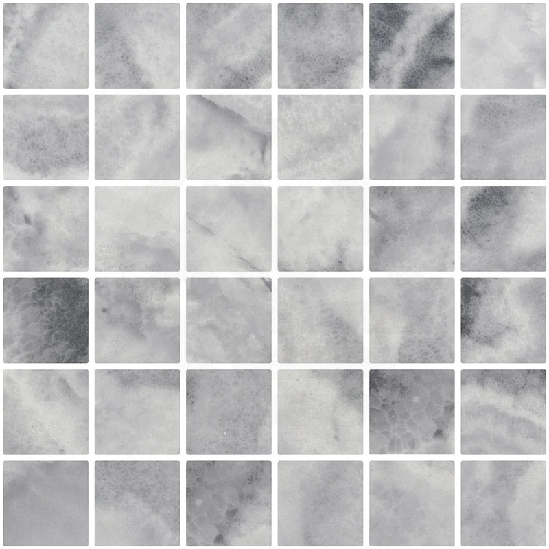 Onix Penta Onice Matte Glass Mosaic Tile 310×310mm Sheet (50x50mm Chip Piece)
