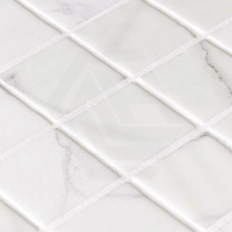 Onix Penta Venato Matte Glass Mosaic Tile 310×310mm Sheet (50x50mm Chip Piece)