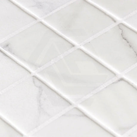 Onix Penta Venato Matte Glass Mosaic Tile 310×310mm Sheet (50x50mm Chip Piece)