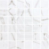 Onix Penta Venato Matte Glass Mosaic Tile 310×310mm Sheet (50x50mm Chip Piece)