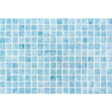 Onix Vanguard Ios Blue Gloss Glass Mosaic Tile 310x467mm Sheet (25x25mm Chip Size)