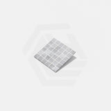 Onix Penta Greige Matte Glass Mosaic Tile 310×310mm Sheet (50x50mm Chip Piece)