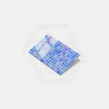 Onix Opalescent Azul Cielo Gloss Glass Mosaic Tile 310x467mm Sheet (25x25mm Chip Piece)
