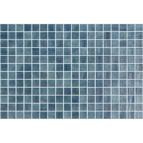 Onix Nieve Turquesa Gloss Glass Mosaic Tile 310x467mm Sheet (25x25mm Chip Piece)