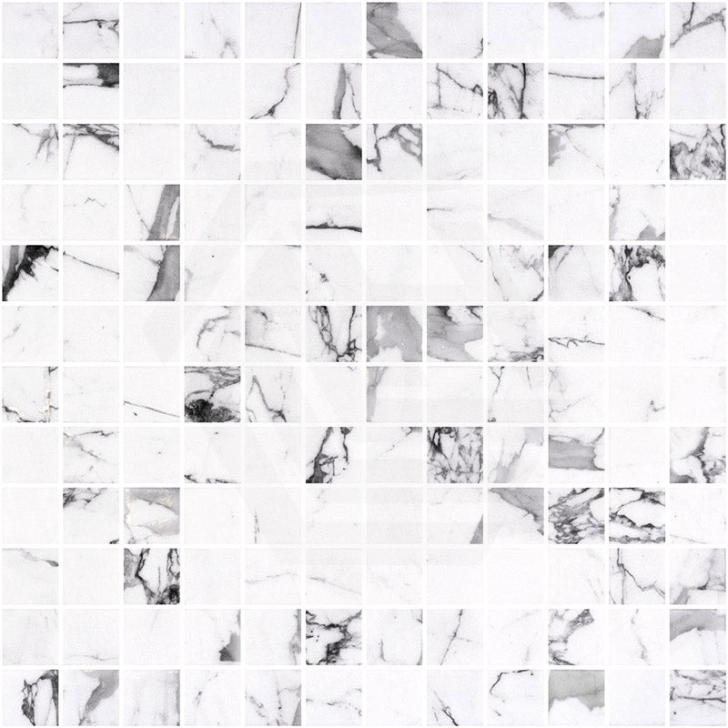 Onix Eco Stone Fosco Matte Glass Mosaic Tile 310x310mm Sheet (25x25mm Chip Piece)