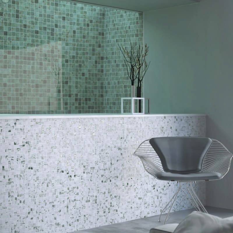 Onix Penta Bali Stone Matte Glass Mosaic Tile 310×310mm Sheet (50x50mm Chip Piece)