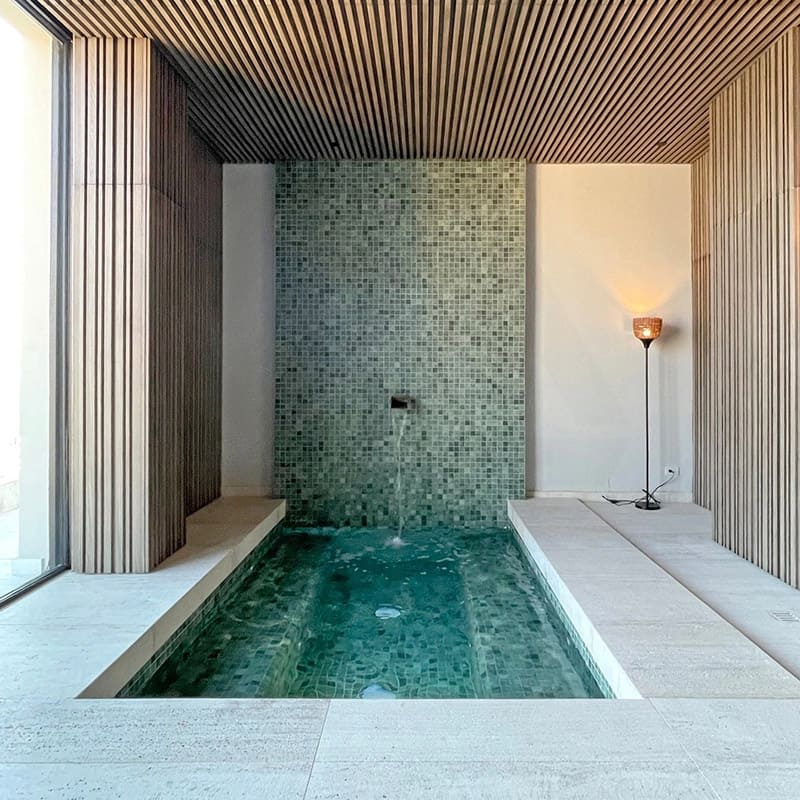 Onix Penta Bali Stone Matte Glass Mosaic Tile 310×310mm Sheet (50x50mm Chip Piece)