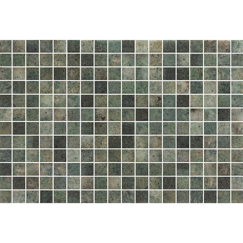 Onix Vanguard Bali Stone Matte Glass Mosaic Tile 310x467mm Sheet (25x25mm Chip Size)
