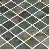 Onix Vanguard Bali Stone Matte Glass Mosaic Tile 310x467mm Sheet (25x25mm Chip Size)