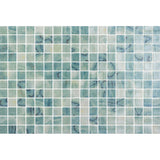 Onix Vanguard Lungomare Gloss Glass Mosaic Tile 310x467mm Sheet (25x25mm Chip Size)