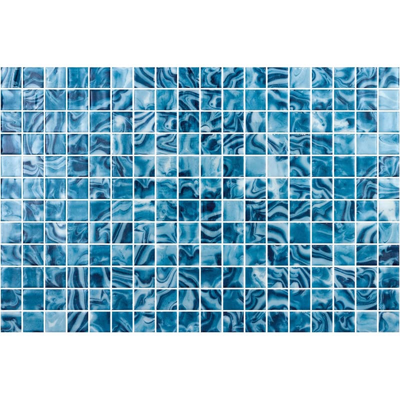 Onix Navagio Luminis Glass Gloss Mosaic Tile 310x467mm Sheet (25x25mm Chip Piece)
