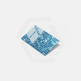 Onix Navagio Luminis Glass Gloss Mosaic Tile 310x467mm Sheet (25x25mm Chip Piece)