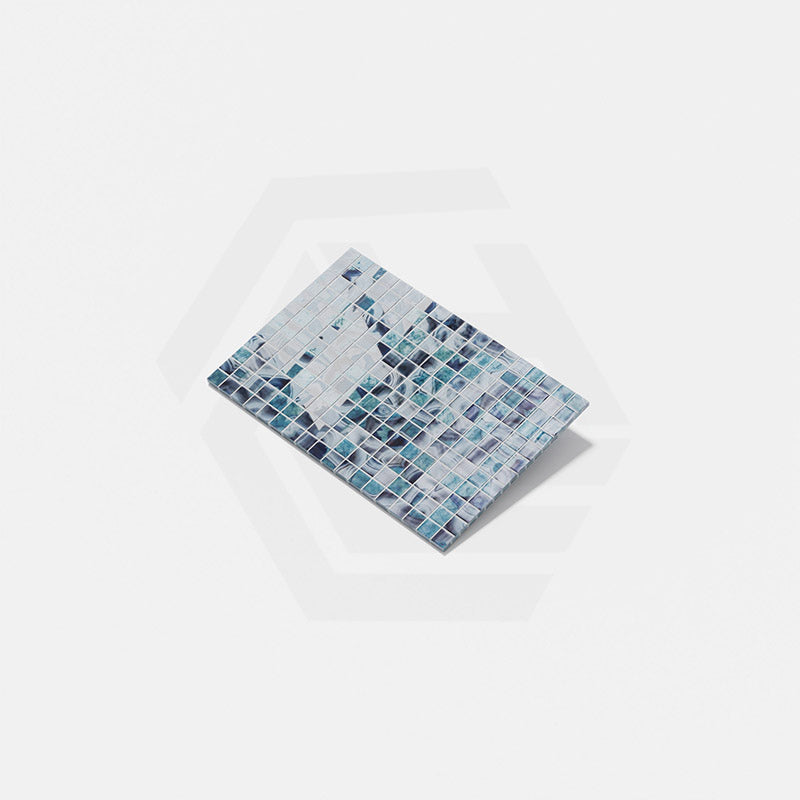 Onix Borneo Luminis Glass Gloss Mosaic Tile 310x467mm Sheet (25x25mm Chip Piece)