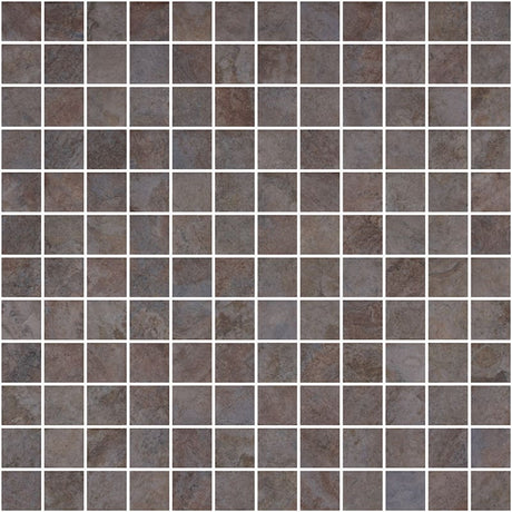 Onix Eco Stone New Basalt Glass Matte Mosaic Tile 310x310mm Sheet (25x25mm Chip Piece)