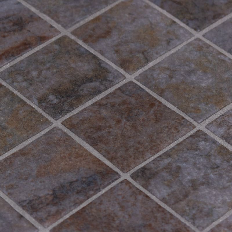 Onix Penta New Slate Matte Glass Mosaic Tile 310×310mm Sheet (50x50mm Chip Piece)