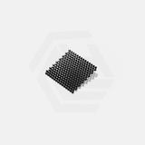 Onix Penny Opalo Black Gloss Glass Mosaic Tile 287x284mm Sheet (19x19mm Chip Size)