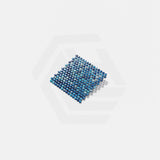 Onix Penny Saona Gloss Glass Mosaic Tile 287x284mm Sheet (19x19mm Chip Size)