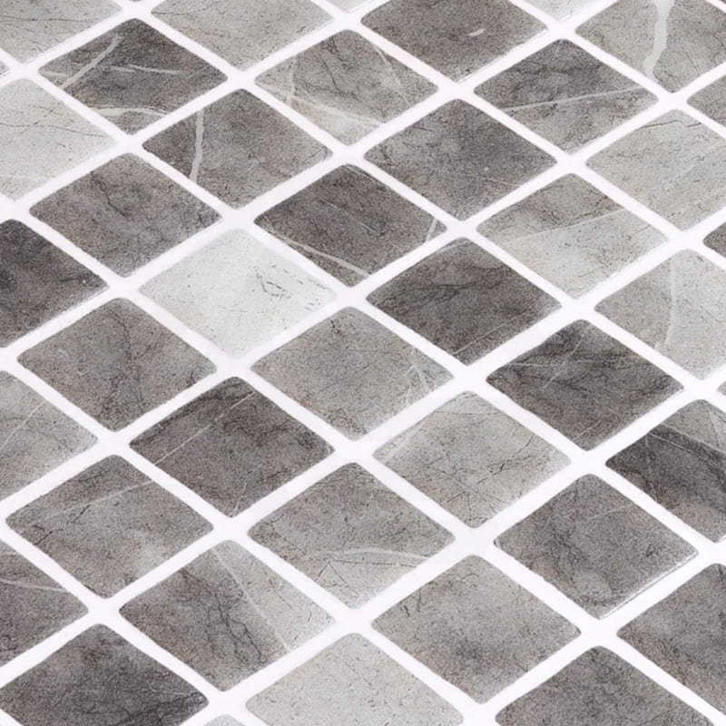 Onix Eco Stone Storm Matte Glass Mosaic Tile 310x310mm Sheet (25x25mm Chip Size)