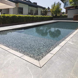 Onix Eco Stone Storm Matte Glass Mosaic Tile 310x310mm Sheet (25x25mm Chip Size)